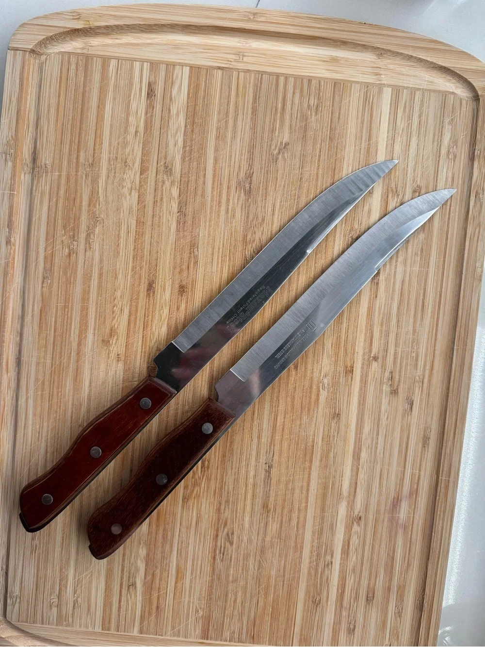 Vintage Steel Knife Set